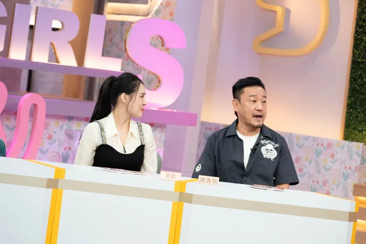 （左起）熊熊、陳為民。東森綜合提供
