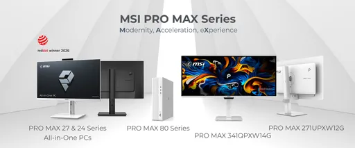 MSI COMPUTEX搶先看｜微星PRO MAX全系列亮相　AI工作潮帶動「極簡高效」商務PC戰火