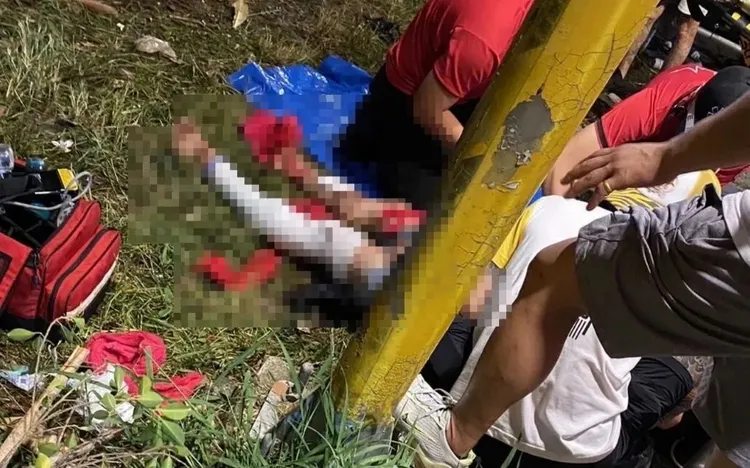 爆炸造成29人輕重傷，最小僅2歲，現場宛如人間煉獄。資料畫面