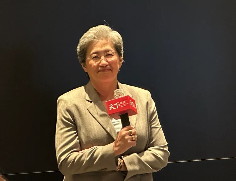 AMD董事長暨執行長蘇姿丰。呂承哲攝