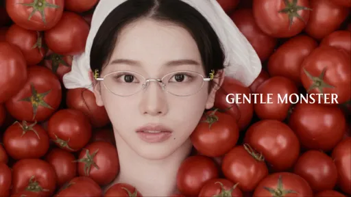 GENTLE MONSTER推蔬菜折疊眼鏡　Karina同款長出番茄蒂頭