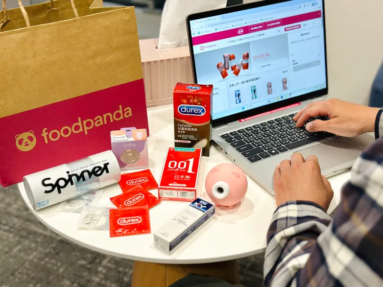 2025年520當天成人玩具以「自我探索」類的個人商品銷售量奪冠。foodpanda提供