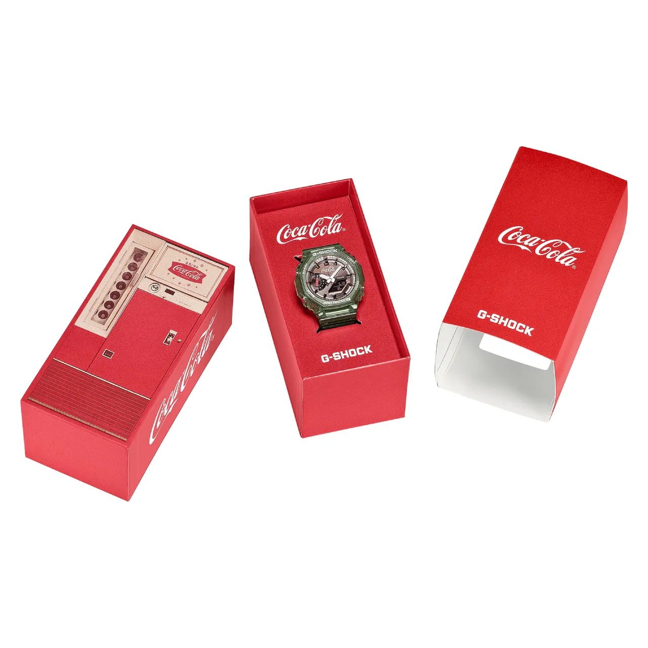 聯名錶GA-2100CC特殊外盒包裝。品牌提供