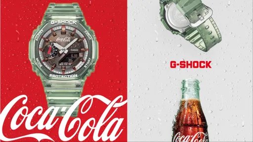 本周新錶｜G-SHOCK、可口可樂推聯名八角錶　氣泡面盤好消暑