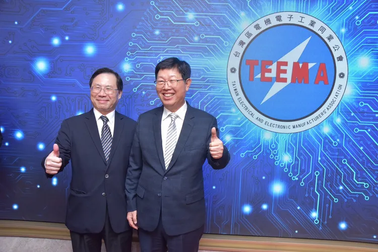 台灣電機電子工業同業公會今舉行第27屆第2次會員代表大會，聚焦AI、全球供應鏈與海外布局，推動台灣ICT產業再創高峰。電電公會提供
