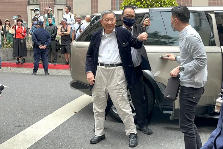京華城弊案一審宣判，沈慶京被判10年有期徒刑，法院還裁定加保3千萬元。陳建岐攝