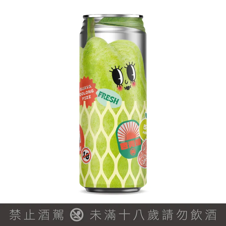 芭青嫂果茶調酒500ml全家通路獨賣。臺虎提供