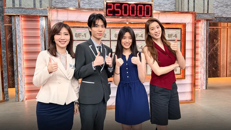 黃文華（左起）、Andrew、倪雅倫、妍妍。東森綜合台提供