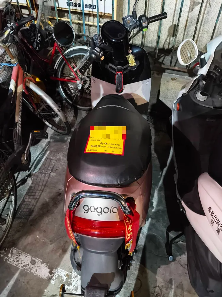 機車依法扣牌及移置保管。翻攝畫面