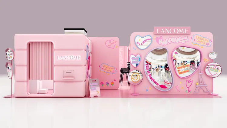 LANCOME x D&E HAPPINESS STUDIO限定快閃店。品牌提供