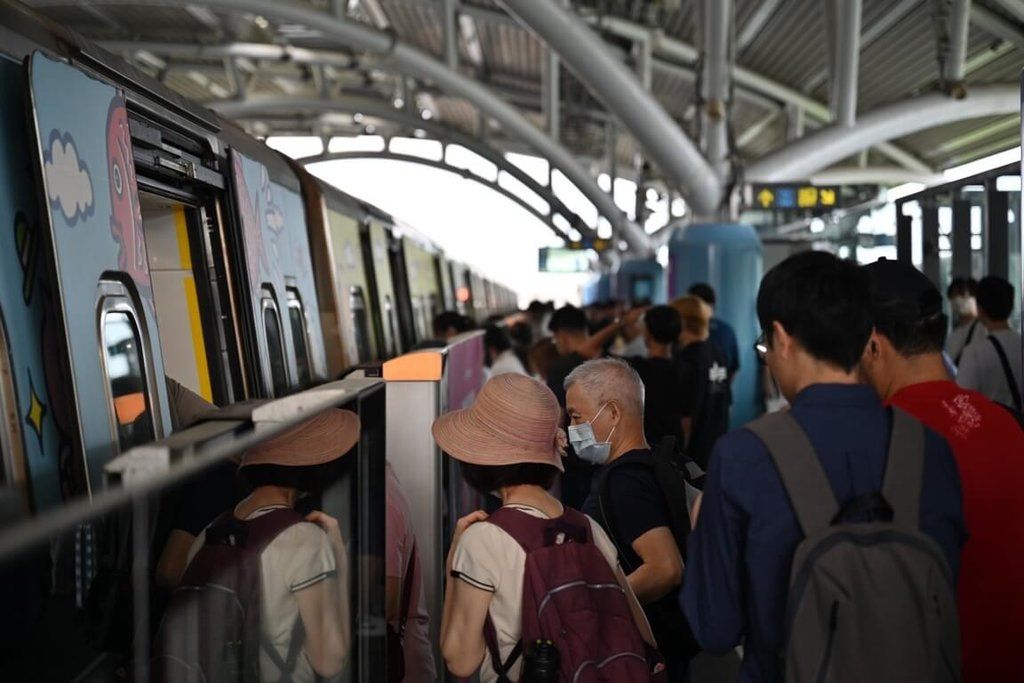 機捷突電力異常11分鐘 1345名旅客受影響