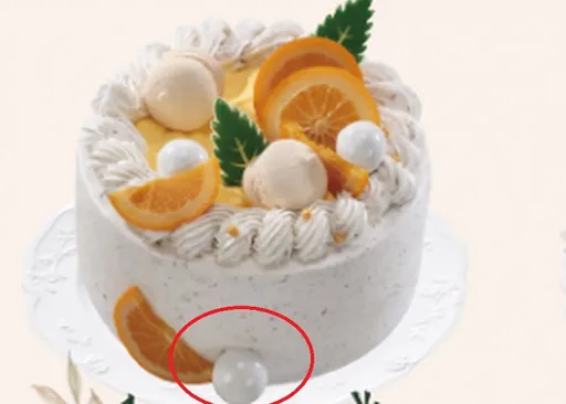 生日蛋糕保麗龍裝飾像「糖球」　小孩險呑下肚！中市食安處要查