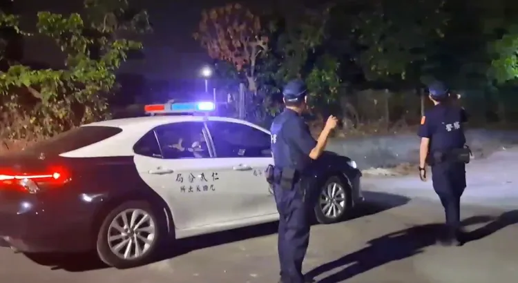 仁武分局啟動「護荔專案」，透過警民合作防範農產竊案發生。翻攝畫面
