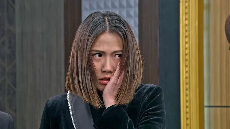大牙因為演惡女，有不少被賞巴掌的橋段。資料照、三立提供