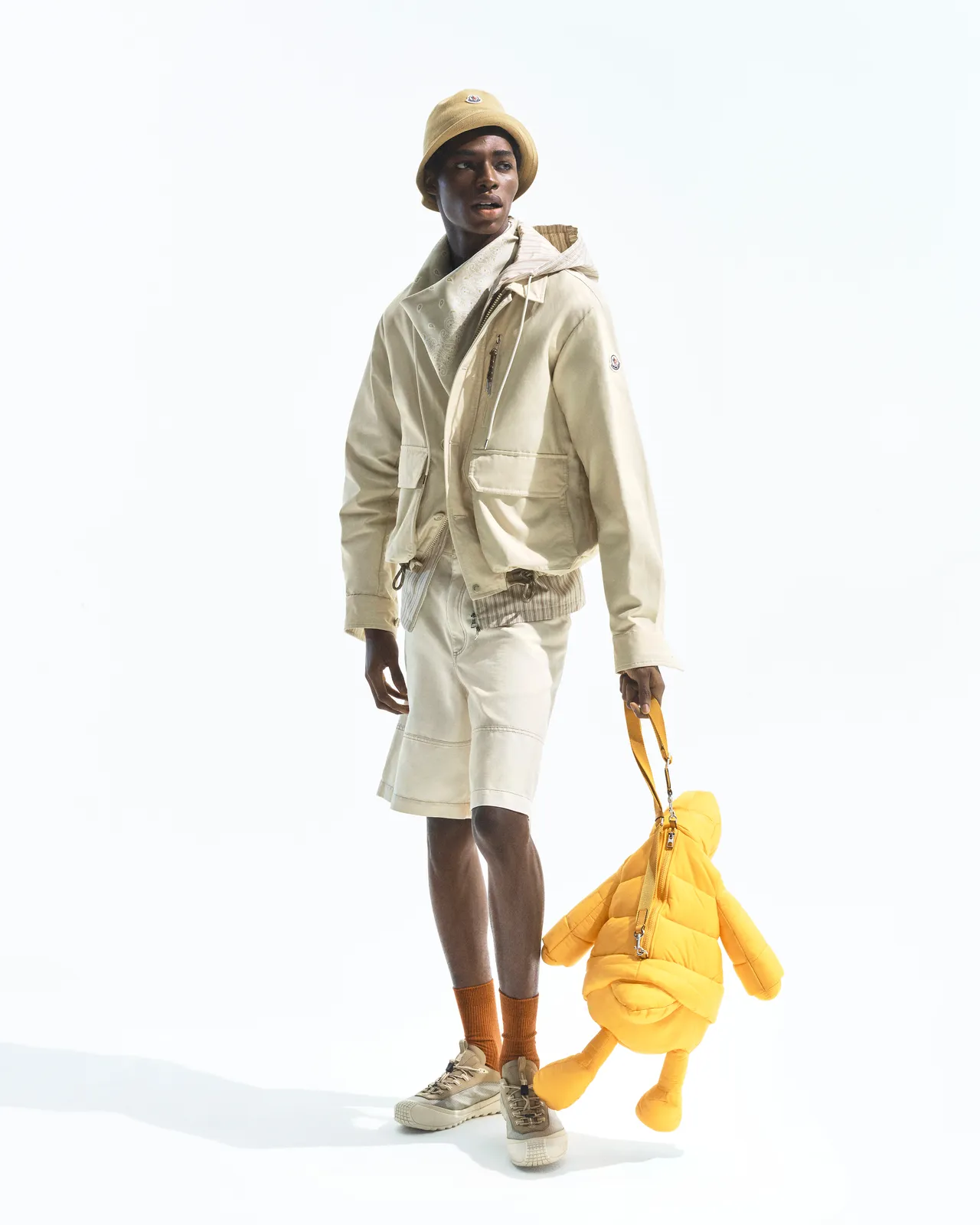 Moncler 2026夏季男裝系列。品牌提供