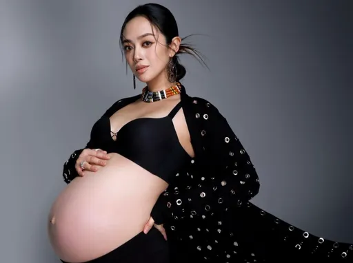 最美金曲歌后試管求子懷二胎　產前兩天曬孕肚寫真