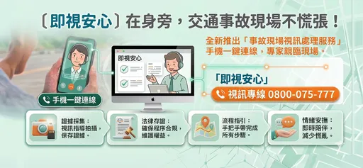 手機就是車險理賠員　中信產險視訊理賠上線免等待