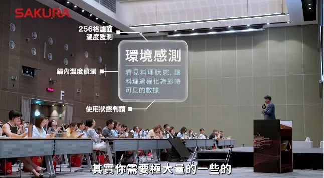 「環境感測」把不容易察覺的變化，變成看得見的依據，即時讀取廚房現場資訊，讓每一步操作更安心、更有掌握感。