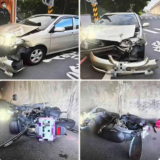 台南通緝犯無照闖紅燈　姨姪被撞險喪命...一驗4毒品濃度超標　法院判決曝光