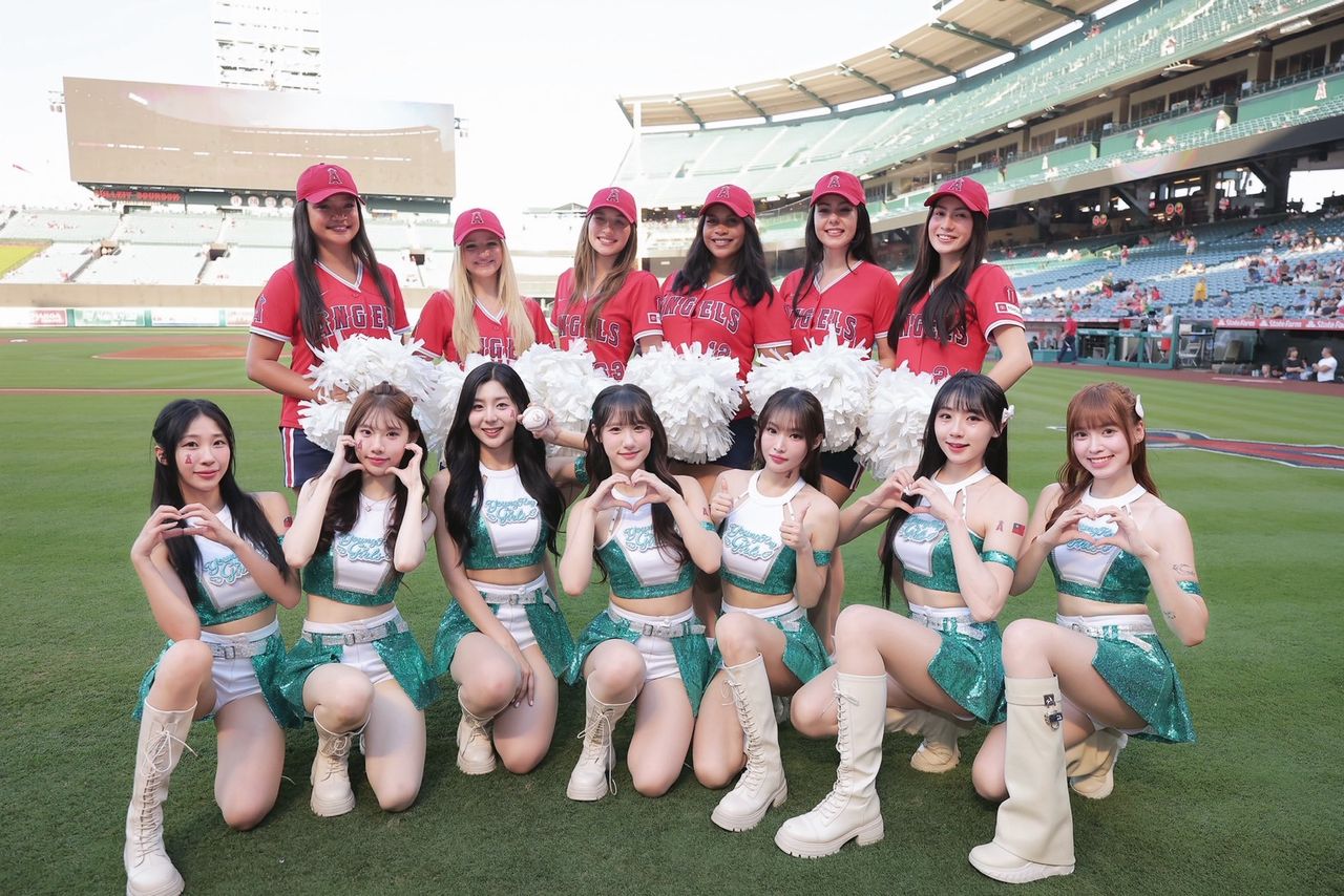 「洋基女孩」登上MLB天使隊主場!飛飛驚喜:有人叫得出我名字