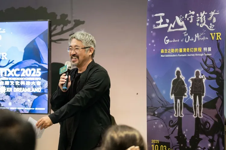 黃皓傑將高雄電影節轉型成結合電影長短片及XR文化科技的多元影展。翻攝畫面