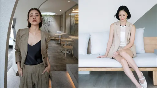許路兒私服最愛靜奢高級感　與鍾瑶都愛上Club Monaco輕盈亞麻