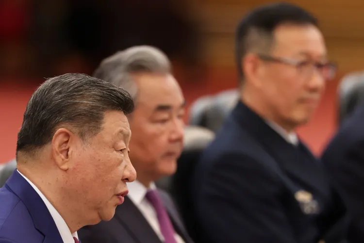 習近平（左）在川習會強調台灣問題是中美最重要議題。美聯社