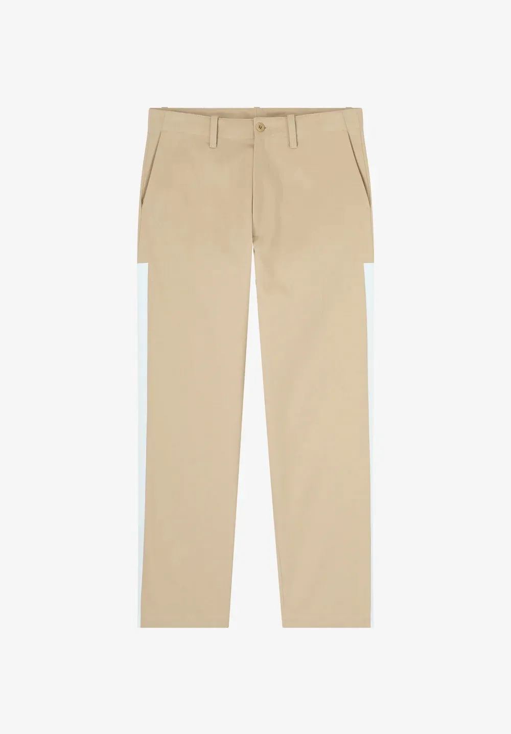 A.P.C. FRGMT聯名TUPELO淺卡其長褲，1萬6300元。品牌提供