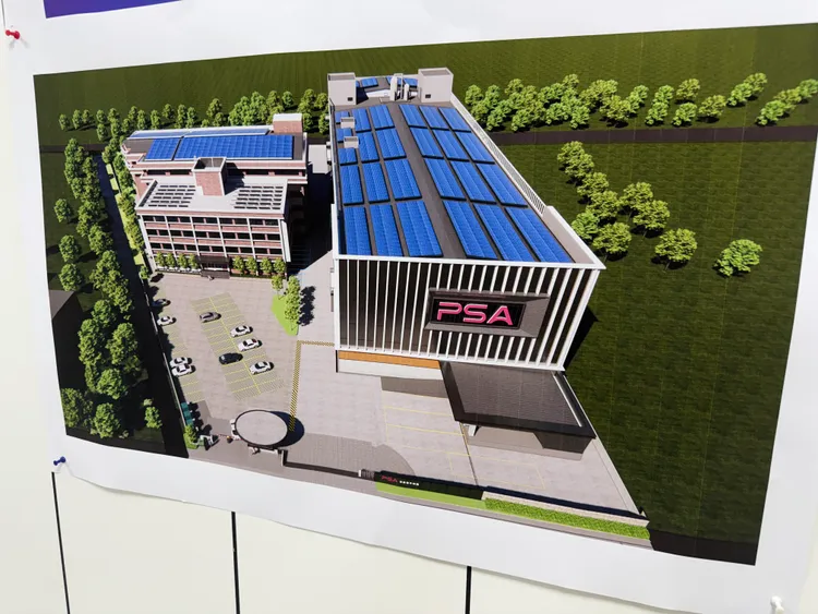 信昌電台南六甲廠區興建瓷粉新廠預計於2027年第三季量產。呂承哲攝