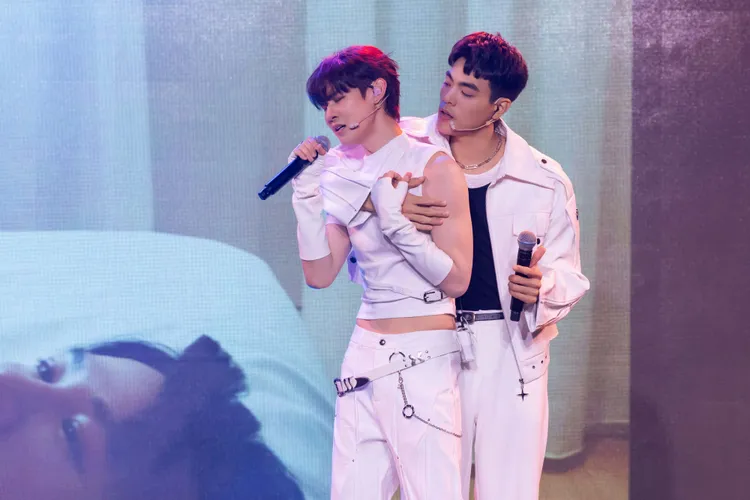 《是真的FANCON》夏和熙（左）被公認為團隊「最拼擔當」，全程投入排練。結果娛樂提供