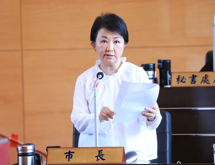 針對保險套供應議題，台中市盧秀燕表示，將嚴密監控價量確保補給不中斷。市府提供