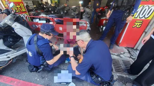 又見毒駕！台中「包手」男連撞3車　唾液初篩呈毒品陽性反應