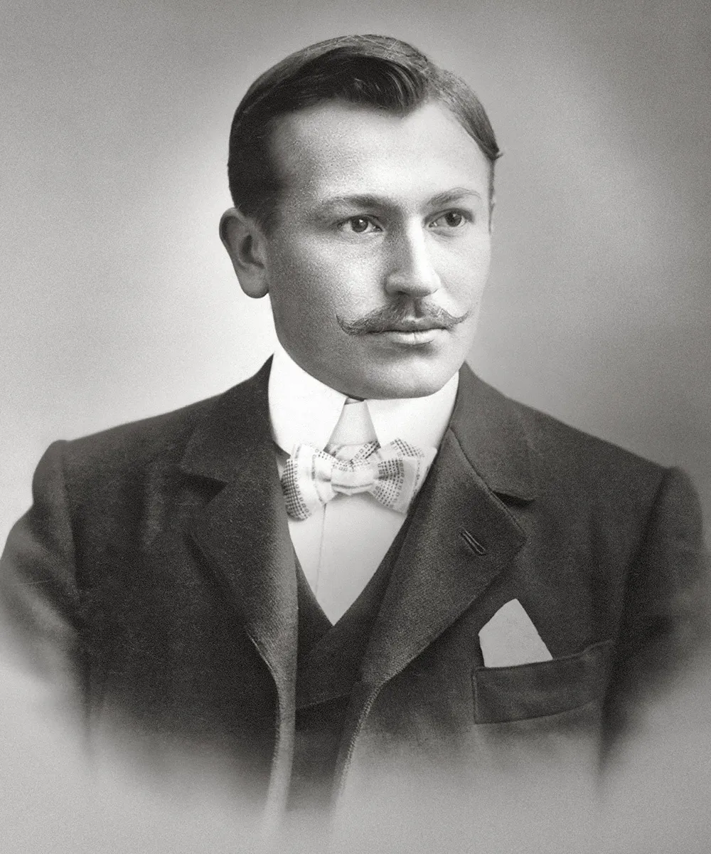 勞力士創辦人Hans Wilsdorf。品牌提供