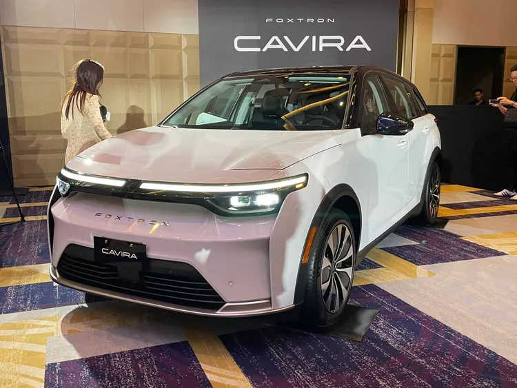 Foxtron Cavira延續過往n7車體架構，並且針對車頭設計、內裝配備與質感大幅進化。林浩昇攝