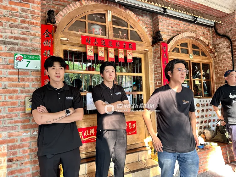 30名良福保全人員到場維持秩序。特勤中心攝