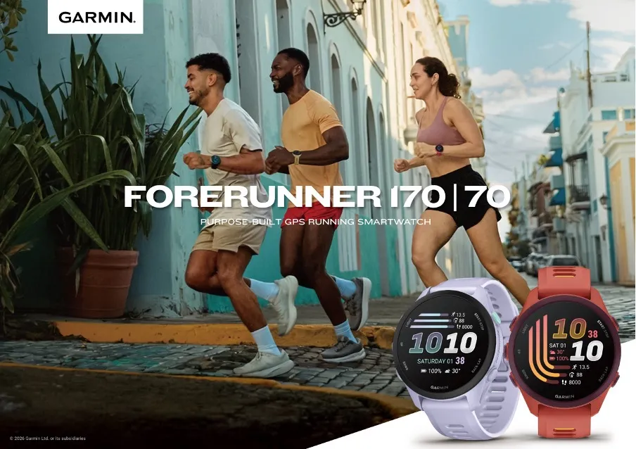新國民跑錶來了！Forerunner 70、170主打多巴胺配色與零門檻訓練