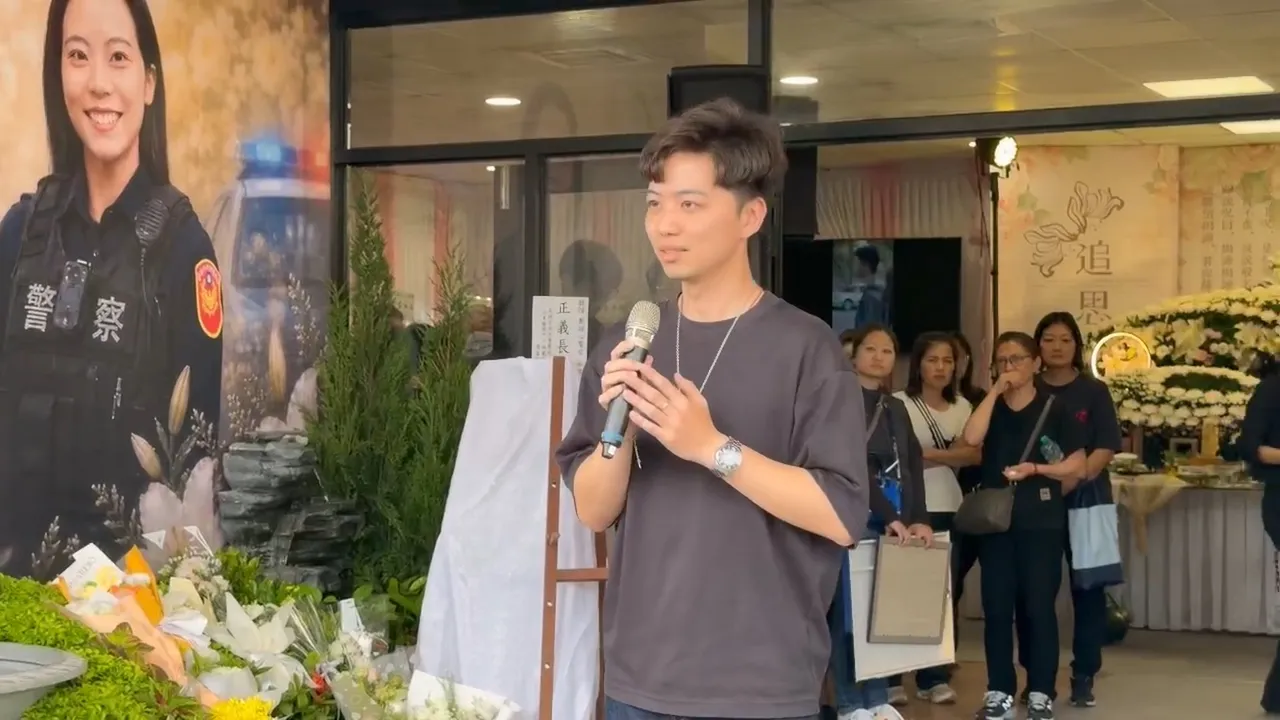 女警告別式｜未婚夫忍淚「胸掛對戒」送別摯愛　做一小物送親友留念