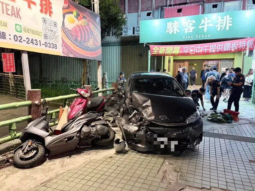 逆撞11機車！基隆毒駕仔釀1騎士噴飛　離譜經過曝光