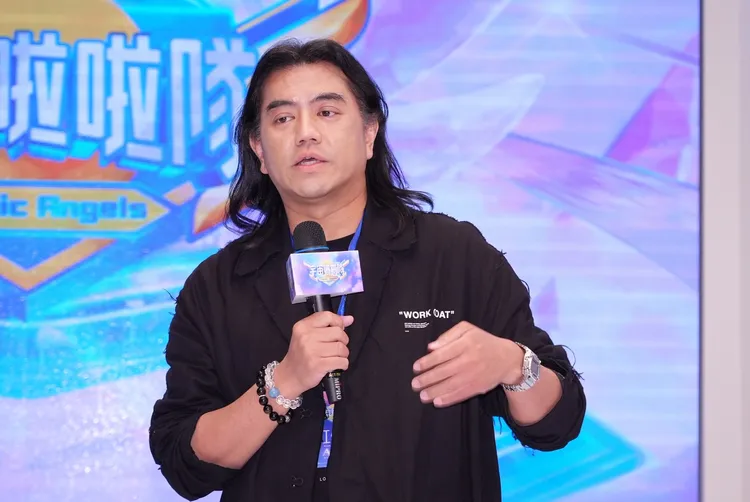 《宇宙啦啦隊》製作人B2今天回應抄襲風波。攝影中心攝