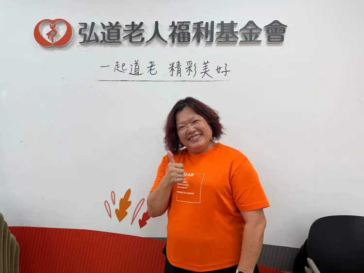 弘道老人福利基金會屏東服務處預防照顧組組長郭明珠。呂承哲攝