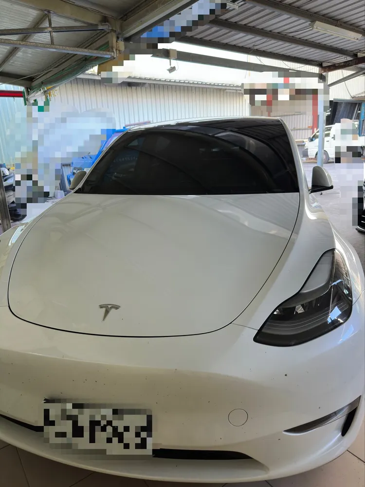 警方查扣嫌犯車輛。翻攝畫面