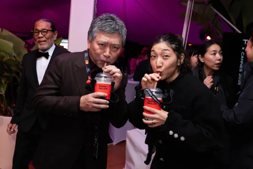 坎城影展｜重磅影人驚喜現身台灣之夜　是枝裕和、安藤櫻大啖珍奶