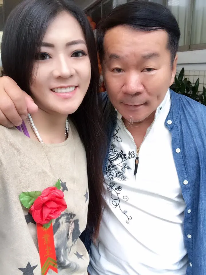 古錐師很疼愛大女兒，可惜紅顏薄命，6年前過世。翻攝郭主義(古錐師)臉書