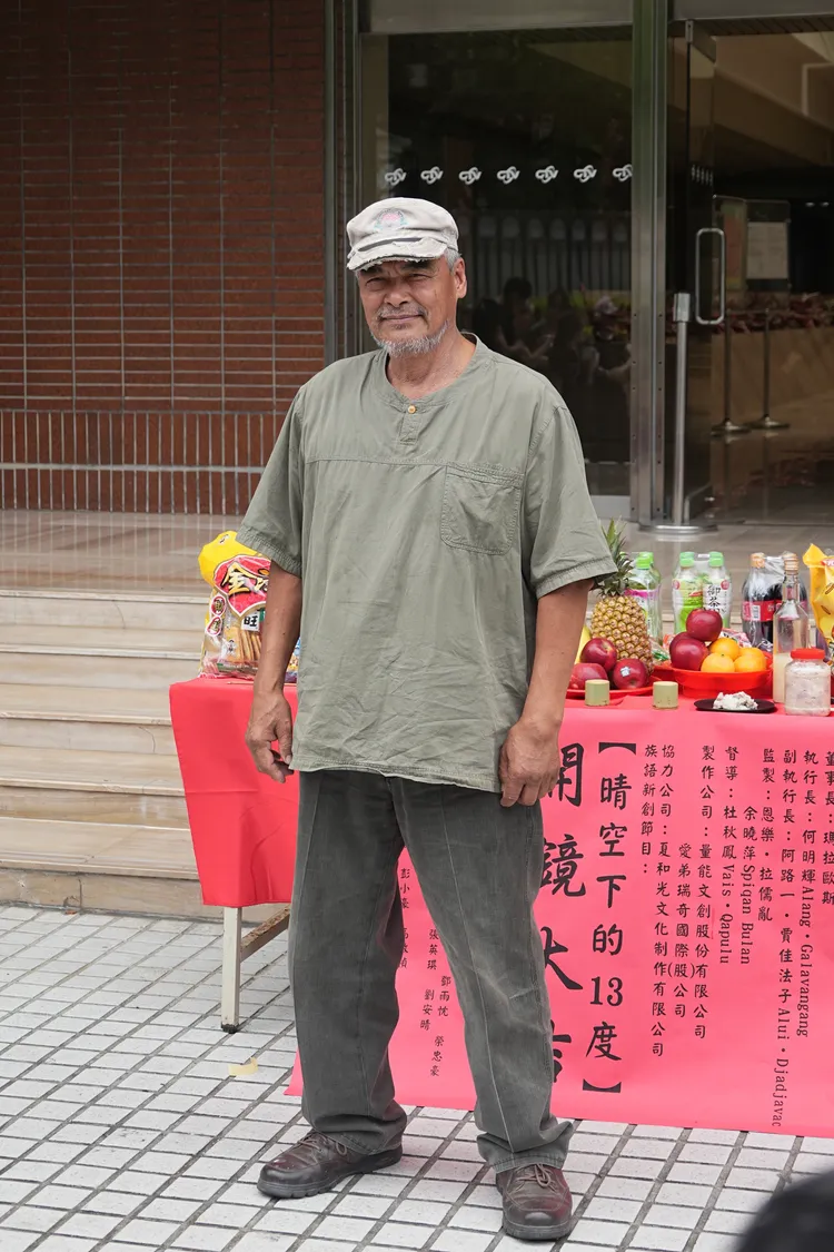 林慶台痛心温嵐生病。彭欣偉攝