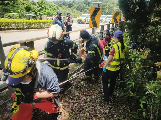 桃園傳墜橋憾事　57歲女子陳屍橋下明顯死亡
