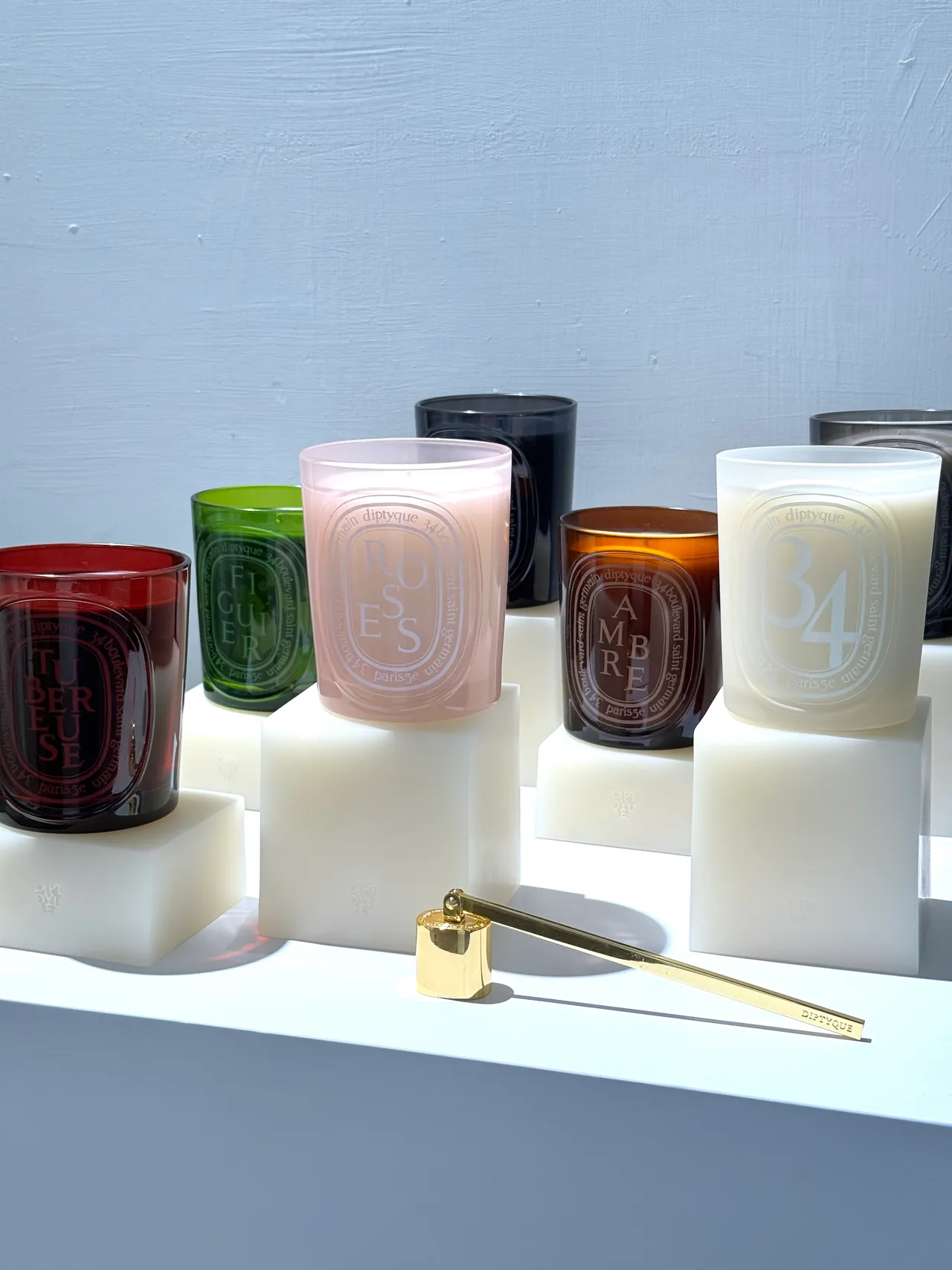 Diptyque中型蠟燭，300g／3600元。張家玲攝
