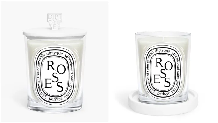 Diptyque金字塔燭蓋（左圖）2300元、金字塔燭台（右圖）2300元。品牌提供