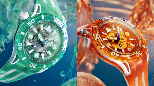 本周新錶｜SWATCH潛水錶新色登場　半透明外觀清涼感爆棚