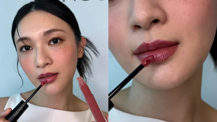 蘭蔻絕對完美琉光唇釉能打造鏡透立體琉光唇，1400元。張家玲攝