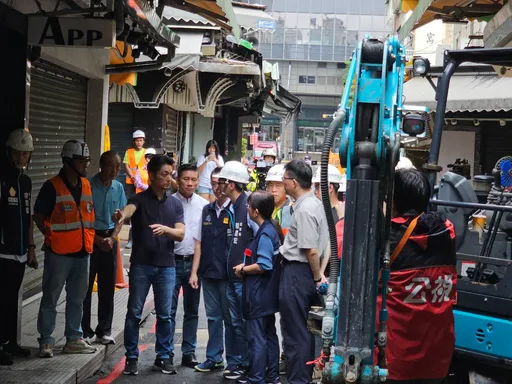 北市淹水完又「道路塌陷」！今信義區撤離2棟住戶
